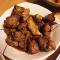 canaon's cooksnap of when they made 鶏肝甘辛煮.
