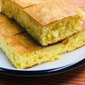 島子☆'s cooksnap of when they made 体に優しいもちもちカステラ風パンケーキ.
