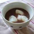 りーたみ's cooksnap of when they made きな粉風味の★簡単お汁粉★.