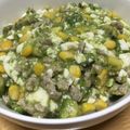 sakuramasa's cooksnap of when they made 丼もイケる♪塩味の麻婆アボカド.