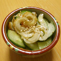 もんしゅしゅ's cooksnap of when they made きゅうりと竹輪のさっぱり和え.
