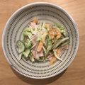 パン中毒's cooksnap of when they made 柿♡ハム♡野菜のマヨネーズサラダ.