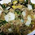 クックGGLWU4☆'s cooksnap of when they made ピリ辛！豚ひき肉と白菜の丼♪.