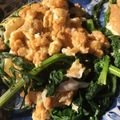 ちゃぎー's cooksnap of when they made 春菊と卵の簡単炒め.