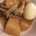 1035's cooksnap of when they made 優しい味の鶏モモ大根煮♪.
