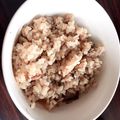 クックMOIM1L☆'s cooksnap of when they made さば味噌炊き込みご飯.