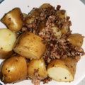 颯＆楓's cooksnap of when they made じゃがいもと挽肉のバター醤油.