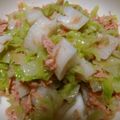 豆田茂夫's cooksnap of when they made 長芋とキャベツのサラダ.