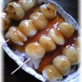 お菓子作り's cooksnap of when they made 香ばし♪もちもちみたらし団子.