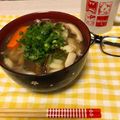 しみぴょんもか応援隊's cooksnap of when they made たっぷりショウガの☆あんかけうどん.