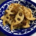☆mickey★'s cooksnap of when they made 簡単時短料理♪レンコンと白滝の炒め煮.