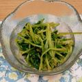 ぺったらこ☆'s cooksnap of when they made シャキシャキ☆豆苗のごま和え.