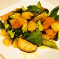 hiroyusat's cooksnap of when they made 簡単冷凍エビとホタテのガ—リック炒め.