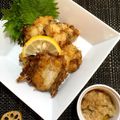 horseland's cooksnap of when they made あんこう の唐揚げ　～絶品！肝ソース～.