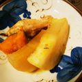 tomtosh's cooksnap of when they made 手羽元と大根のこっくり煮.