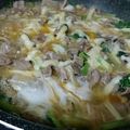 beaniebear's cooksnap of when they made 小松菜と豚バラの♪とろ～りチーズ丼.