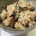 あゆまー's cooksnap of when they made サーモンのバターしょうゆご飯.