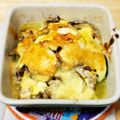 プチ豚ちゃん's cooksnap of when they made ズッキーニと、さば缶のチーズ焼き♪.