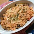 RAD♪'s cooksnap of when they made キノコのめんたいチーズ焼き~*.