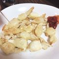 ラブすみれ's cooksnap of when they made シュウマイの皮でカリっとチーズキャンディ.