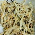 おしひと's cooksnap of when they made レンジで簡単！もやしとツナの塩コンブ和え.