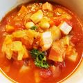 智恵ちゃんのつく恋慕's cooksnap of when they made ミネストローネ（トマトスープ）.