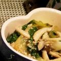 yuyayazu's cooksnap of when they made 青梗菜の酢味噌和え.