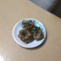 ラリー＆サラ's cooksnap of when they made ☆コレはアリ！焼そば風味のシュウマイ☆.