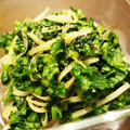 ☆mamingo☆'s cooksnap of when they made 大根の皮と葉っぱのわさび風味炒め♪.