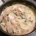 ナンバン's cooksnap of when they made 牛肉とかぶのマスタードクリーム煮.