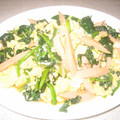 Jessica0701's cooksnap of when they made ほうれんそうのオイスターマヨ炒め.