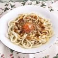 RIEK♡K♡'s cooksnap of when they made 冷凍うどんでカンタン★カルボナーラうどん.