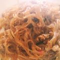 Amackerel's cooksnap of when they made 中華風豚ひき肉と春雨のピリ辛炒め.