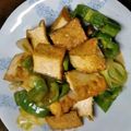 kirinda's cooksnap of when they made 厚揚げとピーマンの生姜甘醤油炒め.