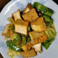 kirinda's cooksnap of when they made 厚揚げとピーマンの生姜甘醤油炒め.