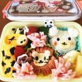 クックPKQ389☆'s cooksnap of when they made 動物園☆キリン・サルのキャラ弁❤.