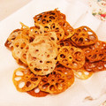 chiaki0818's cooksnap of when they made 揚げるだけ〜♡蓮根チップとむかごの素揚げ.