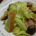 Cookingmam's cooksnap of when they made キャベツと厚揚げときくらげの味噌炒め.