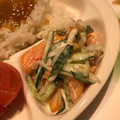 miho3miho3's cooksnap of when they made 合うの！？☆柿ときゅうりの秋サラダ☆.