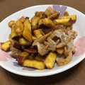 ティーマファソン's cooksnap of when they made さつまいもと豚肉の甘辛炒め.