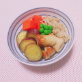 まあまま☆0403's cooksnap of when they made さつま芋と竹輪・えのきの煮物♪.