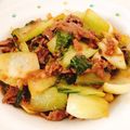 ♪ひつじ's cooksnap of when they made 牛肉とチンゲン菜の甘酢炒め.