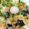 ﾋﾟﾛﾐ♡'s cooksnap of when they made 簡単☆豚ときのこの塩あんかけごはん.