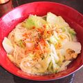 ひなしゅんパパ's cooksnap of when they made レタスラーメン.