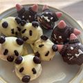 千輔のチナコ's cooksnap of when they made バレンタイン簡単大量★可愛いパンダチョコ.