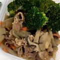 クックUQRD5R☆'s cooksnap of when they made ヤーコンと豚肉のキンピラ♫.