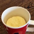 りんママ。's cooksnap of when they made 卵、油カット☆低カロリーマグカップケーキ.