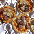 クック4CX9NN☆'s cooksnap of when they made 餃子の皮のあまりで簡単ピザ.