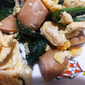 アブシンベル's cooksnap of when they made ほうれん草とウィンナーの卵炒め♪.