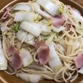クック3IJVP1☆'s cooksnap of when they made 白菜の和風パスタ(人´ω｀*).